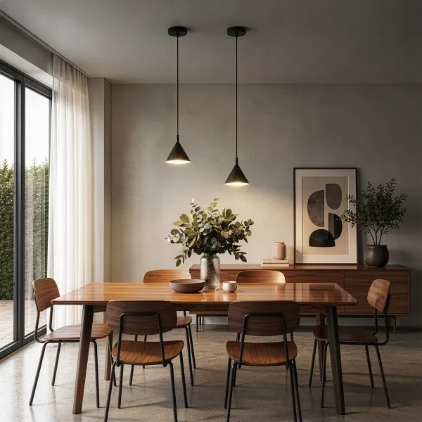 BRILAGI - LED Kábeles függőlámpa CONE SINGLE 1xGX53/15W/230V fekete