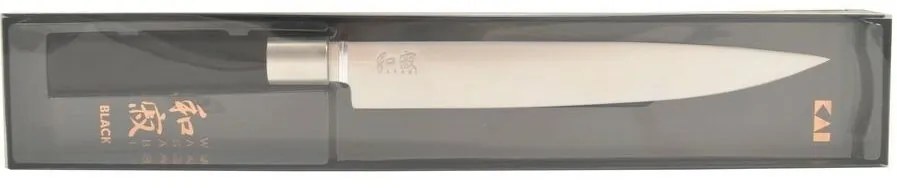 Kai Wasabi Black szeletelő kés, 23 cm