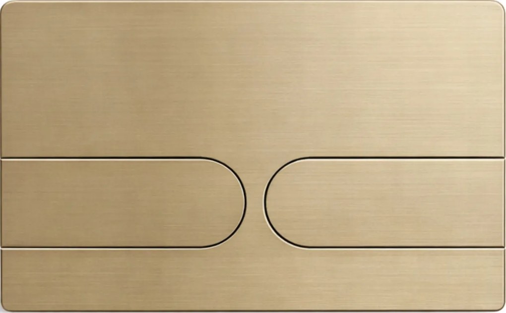 Öblítőgomb Acél T3 7 szálcsiszolt arany Geberit Sigma UP320 wc-hez