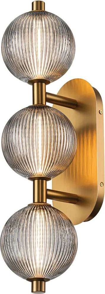 Quintiesse Palmas QN-PALMAS-3W-BG Fali lámpa 1x27W/LED 3000K 1850lm IP44