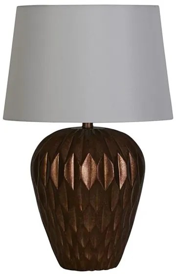 Searchlight EU61420BZ - Asztali lámpa ROSETTA 1xE27/60W/230V