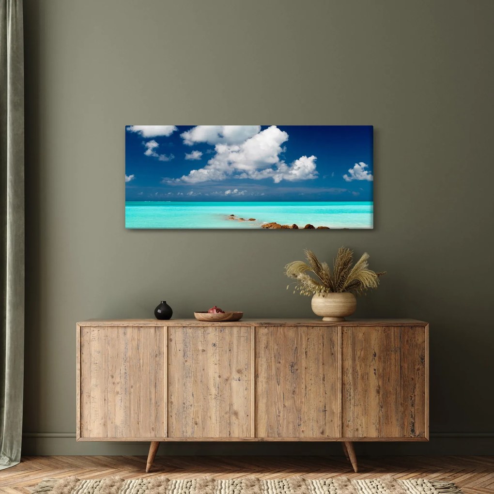 Kép - Trópusi tengerpart (120x50 cm)