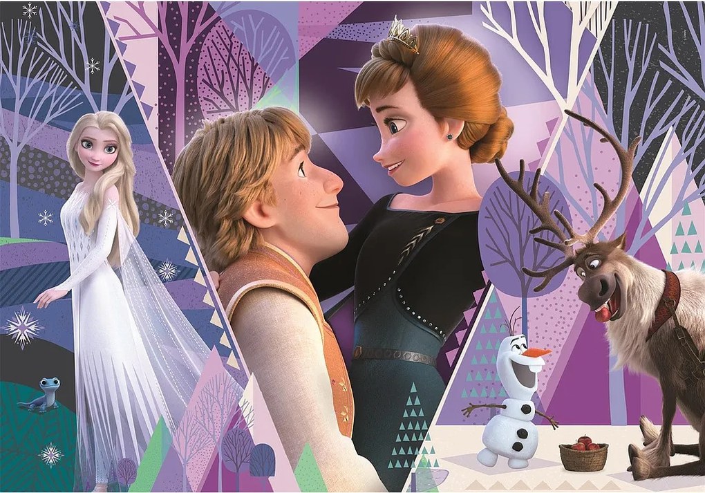 Disney Jégvarázs Love 180 db-os puzzle Clementoni