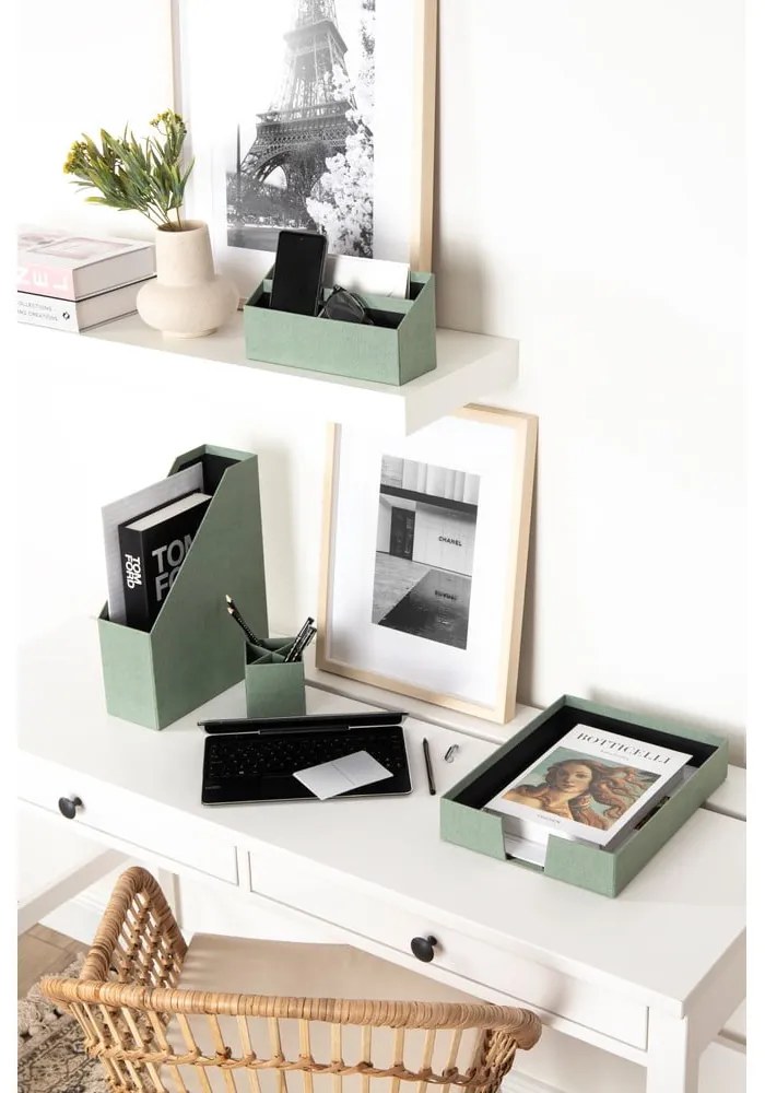 Karton rendszerező szett 4 db-os Hugo Canvas Paper Laminate – Bigso