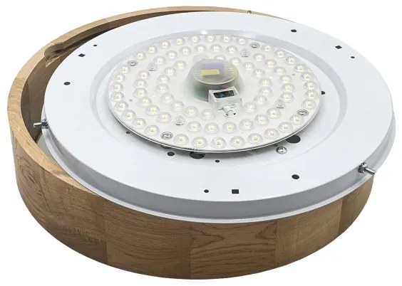 Brilagi - LED mennyezeti lámpa CARVALHO LED/36W/230V tölgy átm. 37,5 cm