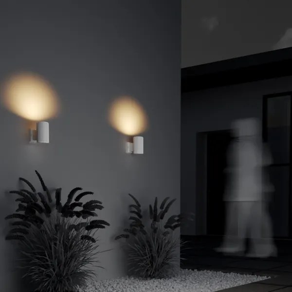 Maytoni O419WL-01W - Kültéri fali lámpatest RANDO 1xE27/60W/230V IP54 fehér