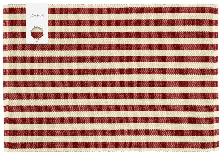 Jutakeverék tányéralátét szett 2 db-os 33x48 cm Statement Stripe – Södahl