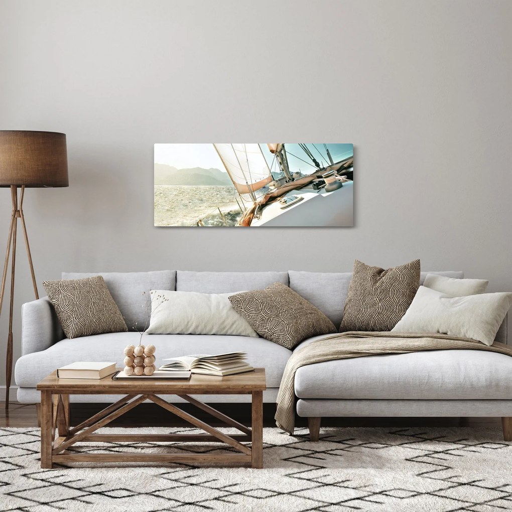 Kép - Yacht (120x50 cm)