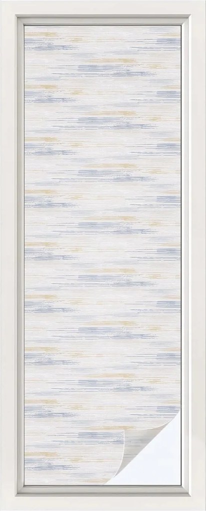 Öntapadós szélvédő furnér Adatvédelem Absztrakt csíkok 50x146