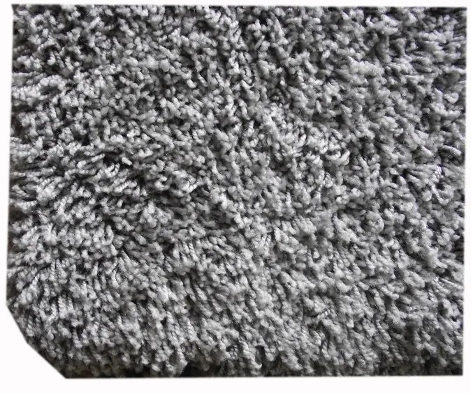 Csillogó szürke shaggy Szőnyeg 125 x 200 cm