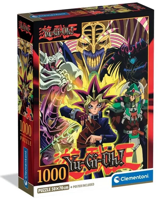 Yu-Gi-Oh! Mystic 1000 db-os Compact puzzle Clementoni