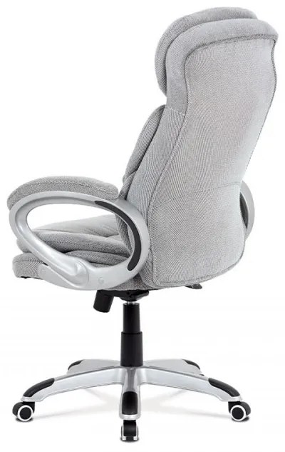 Scaun pivotant de birou lux cu tapițerie din țesături speciale Silver Ka-G198