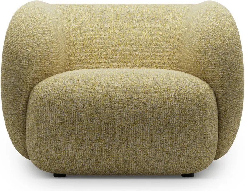 Sárga fotel Kate – Micadoni