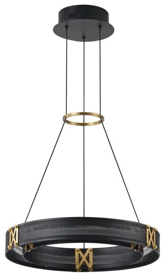 LED Csillár zsinóron LED/21W/230V 3000K 42x120 cm