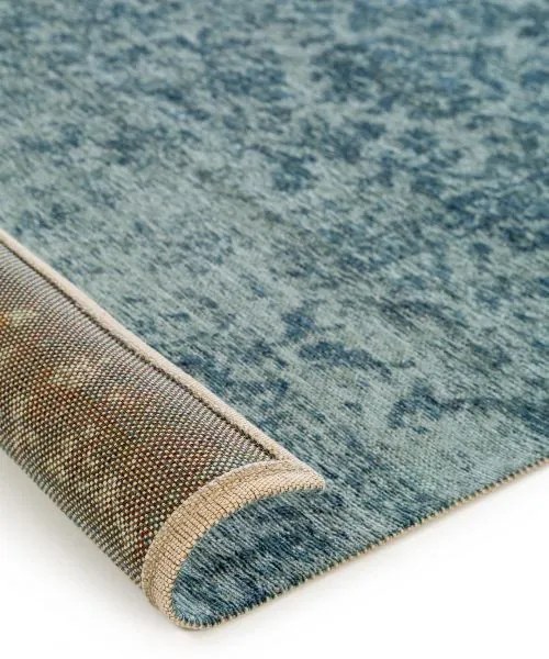 Flat Weave Rug Tosca Blue 115x180 cm