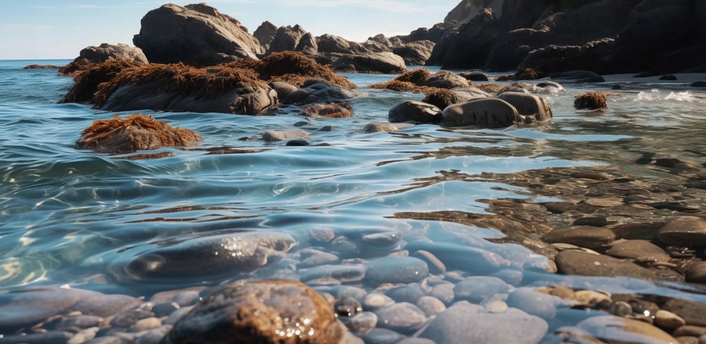 Poszter 91,3x44,5cm Tengerparti harmónia