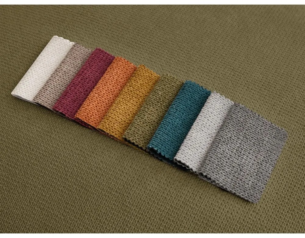 Zöld kinyitható kanapé 234 cm Ernest – Bobochic Paris