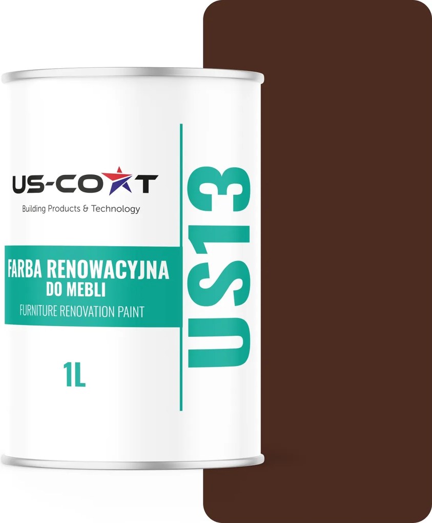 Konyhabútor Festék Szekrényfront Barna Meleg RAL8016 Félmatt 1L