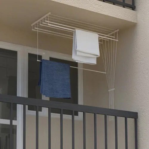 Ideal Mennyezeti ruhaszárító 7 rúddal, 170 cm, 170 cm