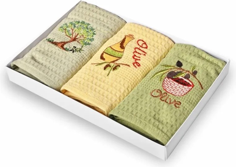 EMI Oliva mintás gofri nyomatú konyharuha