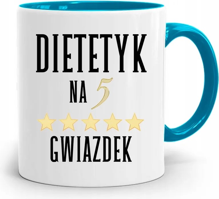 Dietetikus Dietetikusoknak Kék Ajándék Bögre fényképes nyomtatással