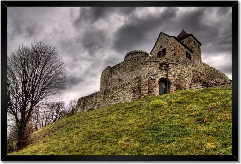 Poszterek keretben 60x40 Besztercebányai vár