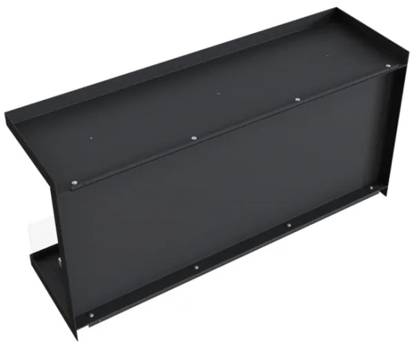 Kratki X-RAY/TUV - Beépíthető bio kandalló X-RAY 50x100 cm 3,5 kW fekete