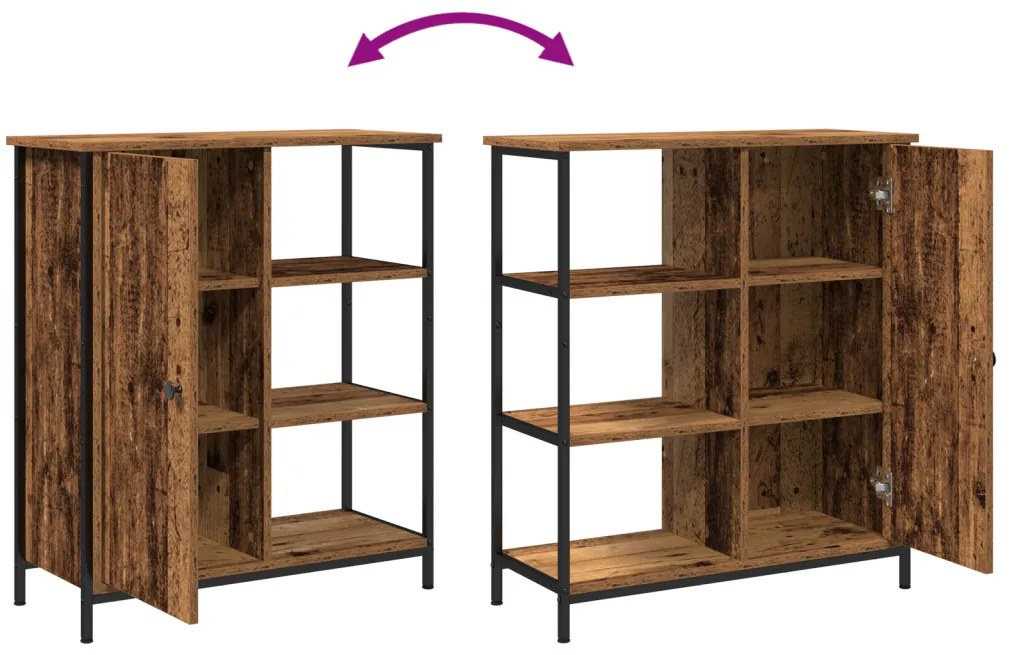 Széf Régi fa 70 x 30 x 80 cm Faanyag