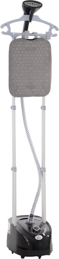 HOMCOM 1950W 2L Függőleges Gőzölő Vasaló 11 Állítható Hőmérséklettel és Kihúzható Rúddal - Függőleges Vasaló Központ Otthoni Irodához, Fekete | Aosom