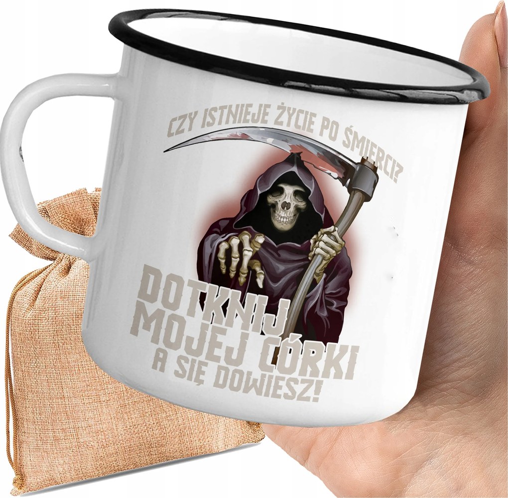 Zománcozott Bögre Apának Vicces Ajándék A Lányától