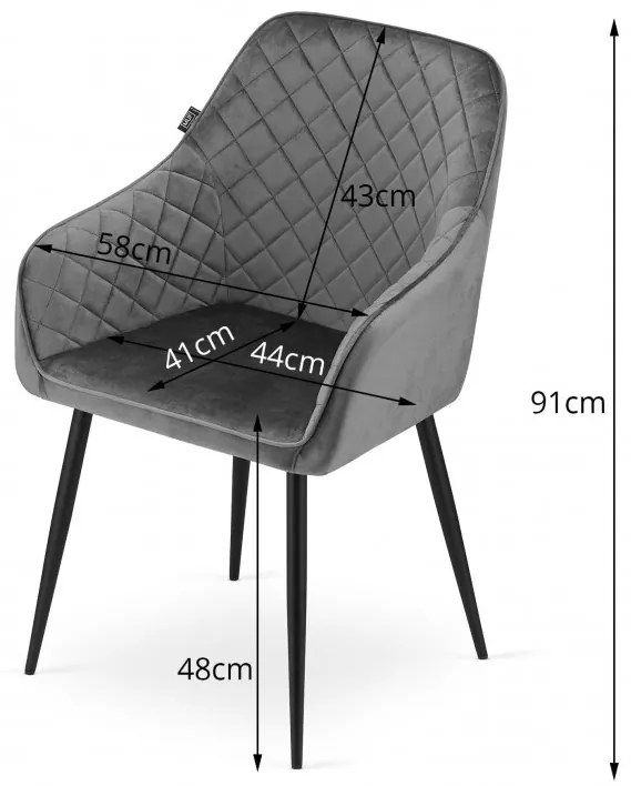 Étkezőgarnitúra 1+4, fehér asztal Sonoma tölgy dekorral MADO 120x80cm és zöld bársony étkezőszék NUGAT