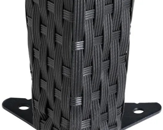 Casaria® Rattan pavilon 3x4 m - krém