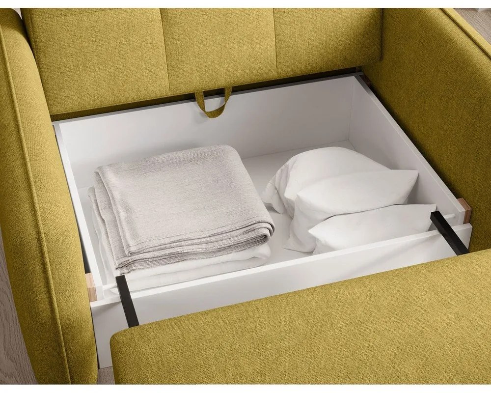 Sárga fotel Laine – ELTAP