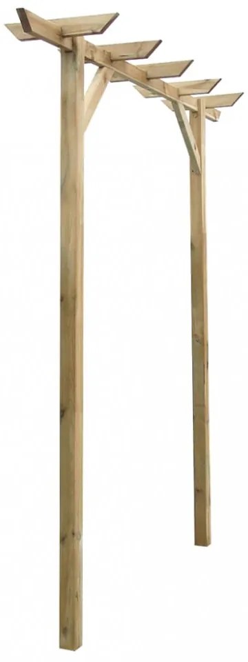 fa kerti pergola 205 x 40 x 203 cm
