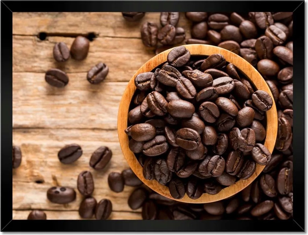 Poszterek keretben 40x30 Kávébab Kávé