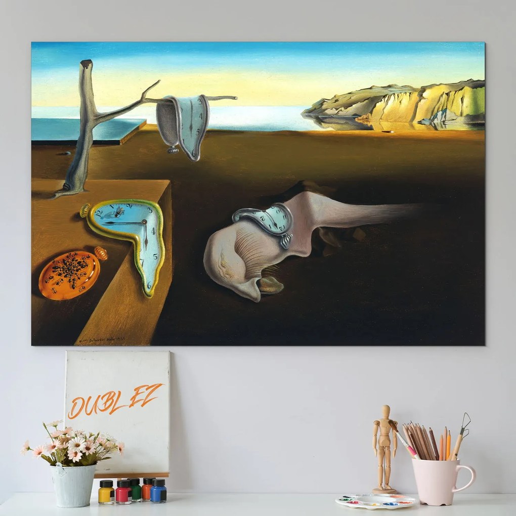 DUBLEZ | S. Dalí - Az elfolyó óra reprodukciója