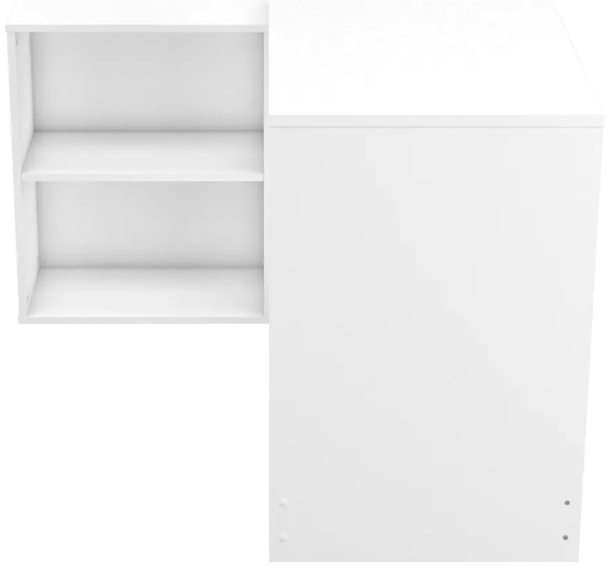 Corner sarokíróasztal Matt fehér N