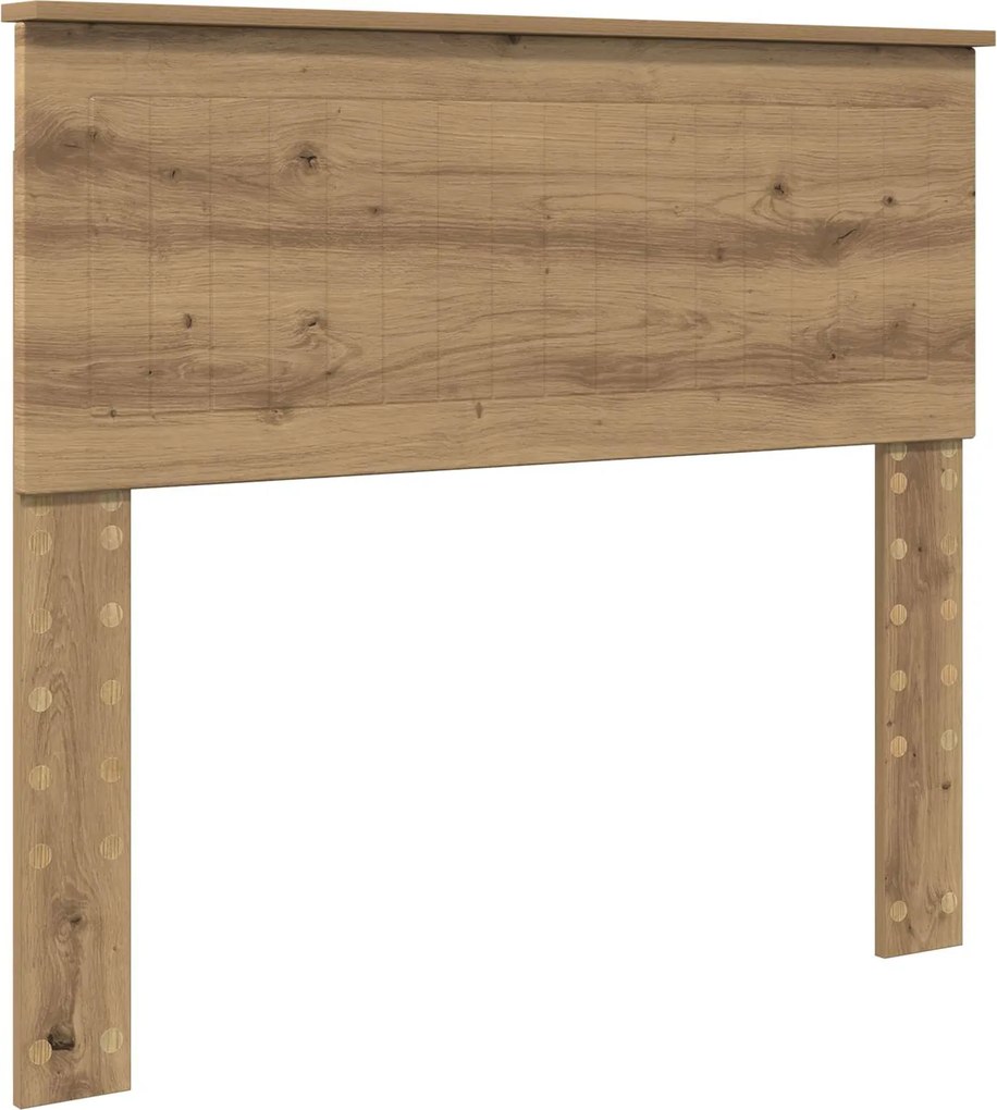 vidaXL Fejtámla Artisan tölgy 100 cm Faanyag