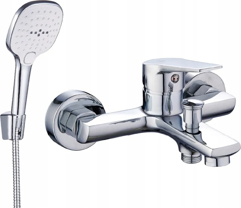 Duro Fresa egykaros fali Kádtöltő csaptelep , ezüst