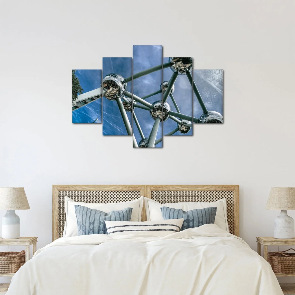 Kép - atomium Brüsszelben (150x105 cm)