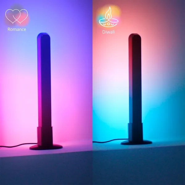 Philips - 2 db-os szett RGBIC LED, fényerőszabályozható SMART GRADIENT lámpatest LED/8W/230V Wi-Fi