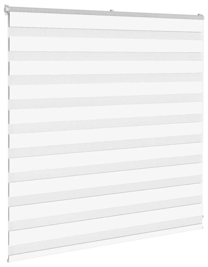 zebrafüggönnyel fehér szövetszélesség 145,9 cm poliészter