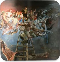 Bögrealátét Ördögi kör Jacek Malczewski