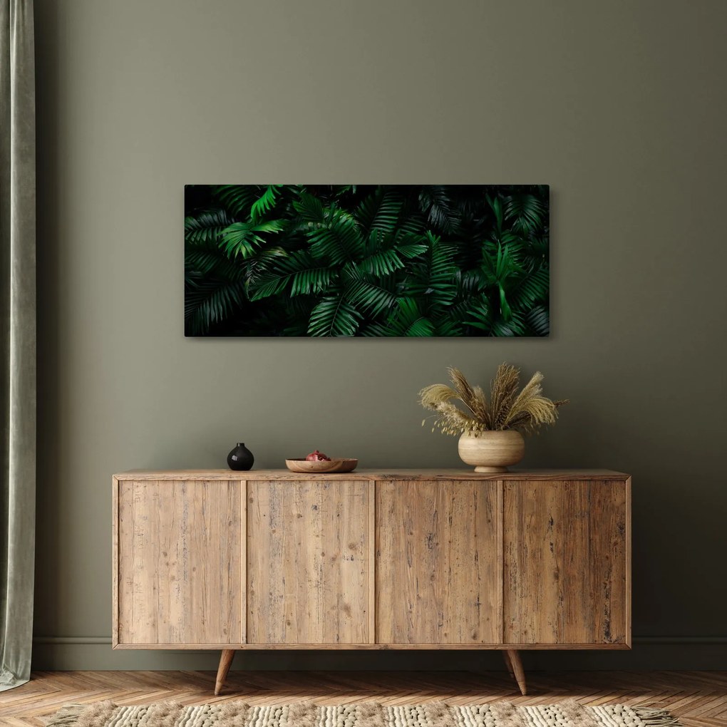 Kép - trópusi páfrány (120x50 cm)