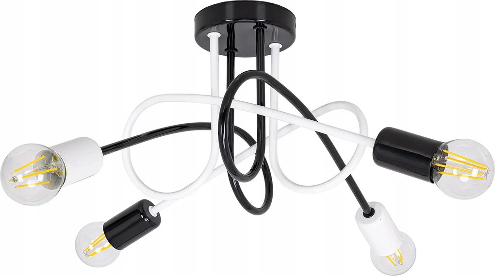 Mennyezeti Lámpa Lógó Csillár Edison LOFT4 Multi