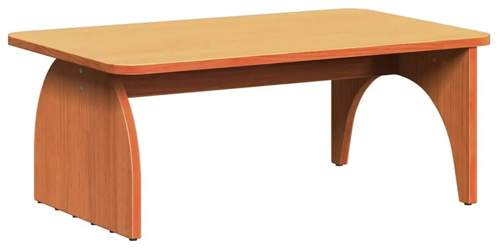Dohányzóasztal Viaszbarna 80 x 50 x 31 cm Tömör fenyőfa