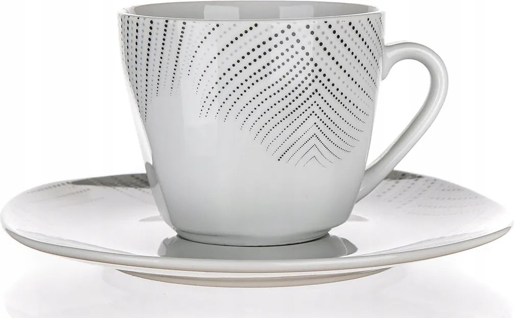 csésze csészealj 200ml Charme porcelán