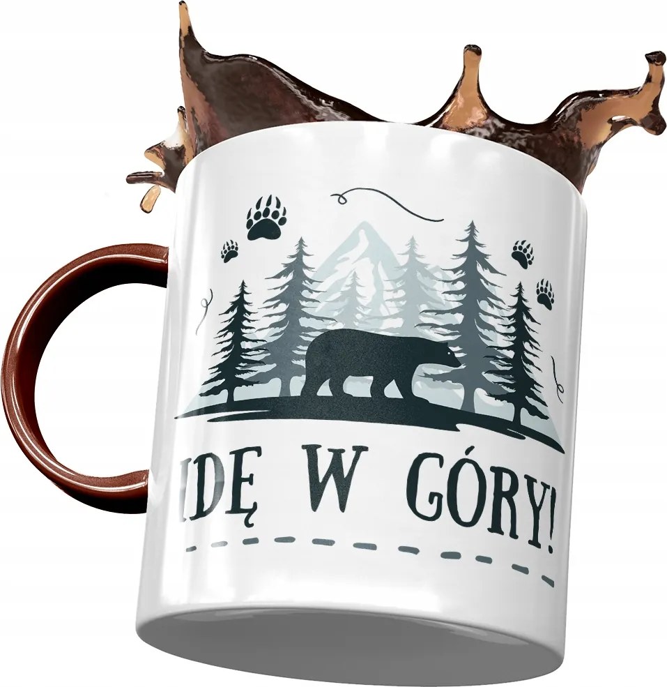 Bordó bögre macival Cuki mackó ajándék fényképes nyomtatással