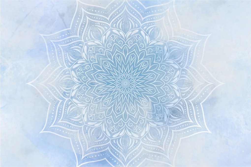 Kép - Téli mandala (90x60 cm)