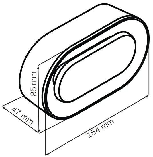 KAJA LED/1,3W/5V 3000K állítható éjjeli lámpa ébresztővel